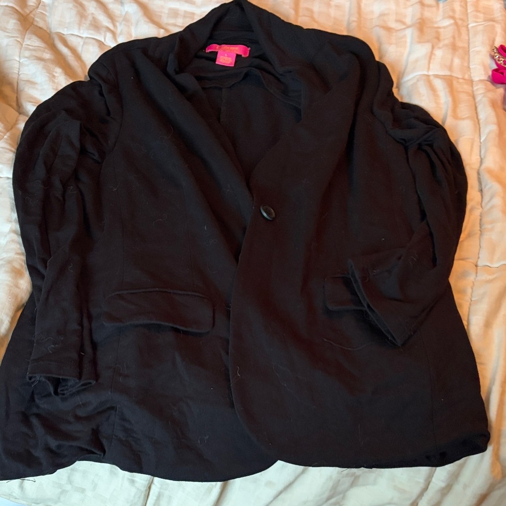 Catherine Malandrino Classic Black Blazer‎